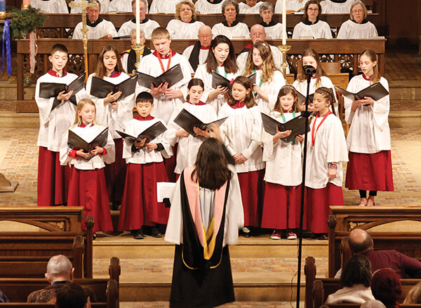 Junior Choir Performs